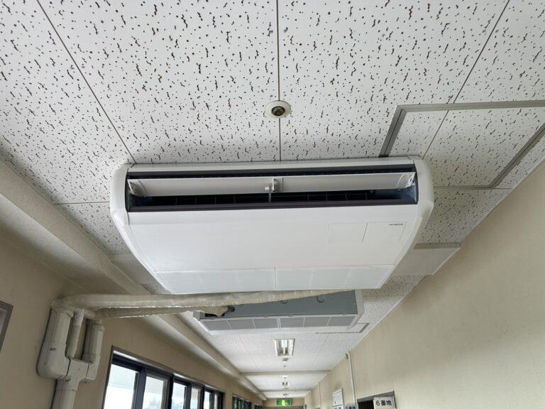 仙台市青葉区の老人ホームで業務用エアコン更新工事を実施