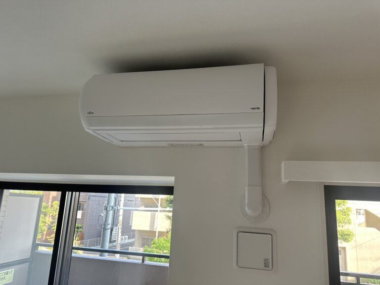 仙台市青葉区でルームエアコン工事を実施